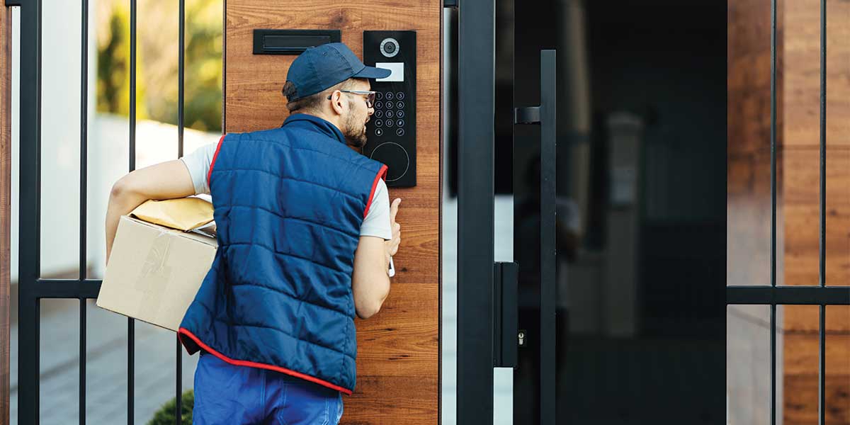 Porch theft is a growing concern, and the image of a delivery person placing a package at a secure gate monitored by CCTV captures the proactive steps homeowners can take to safeguard their deliveries. How CCTV protects your home from porch pirates is a critical topic that emphasizes the importance of advanced security systems. By installing CCTV cameras, homeowners can deter thieves, monitor deliveries in real-time, and ensure that their packages are safe, even in their absence. Expert Electric specializes in providing tailored CCTV installation services, designed to fit the unique needs of each property. With features like 24/7 monitoring, high-definition footage, and motion alerts, these systems are an effective way to combat porch piracy. Whether it’s securing a gate or monitoring a porch, CCTV systems installed by Expert Electric provide peace of mind and a reliable defense against package theft.