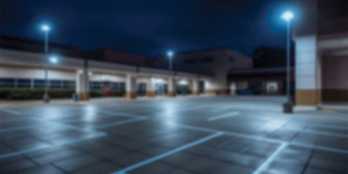 Different Types of Outdoor Commercial Parking Lot Lighting