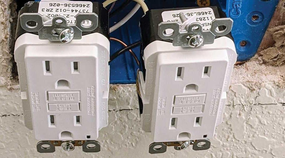 What is a tamper-resistant receptacle?