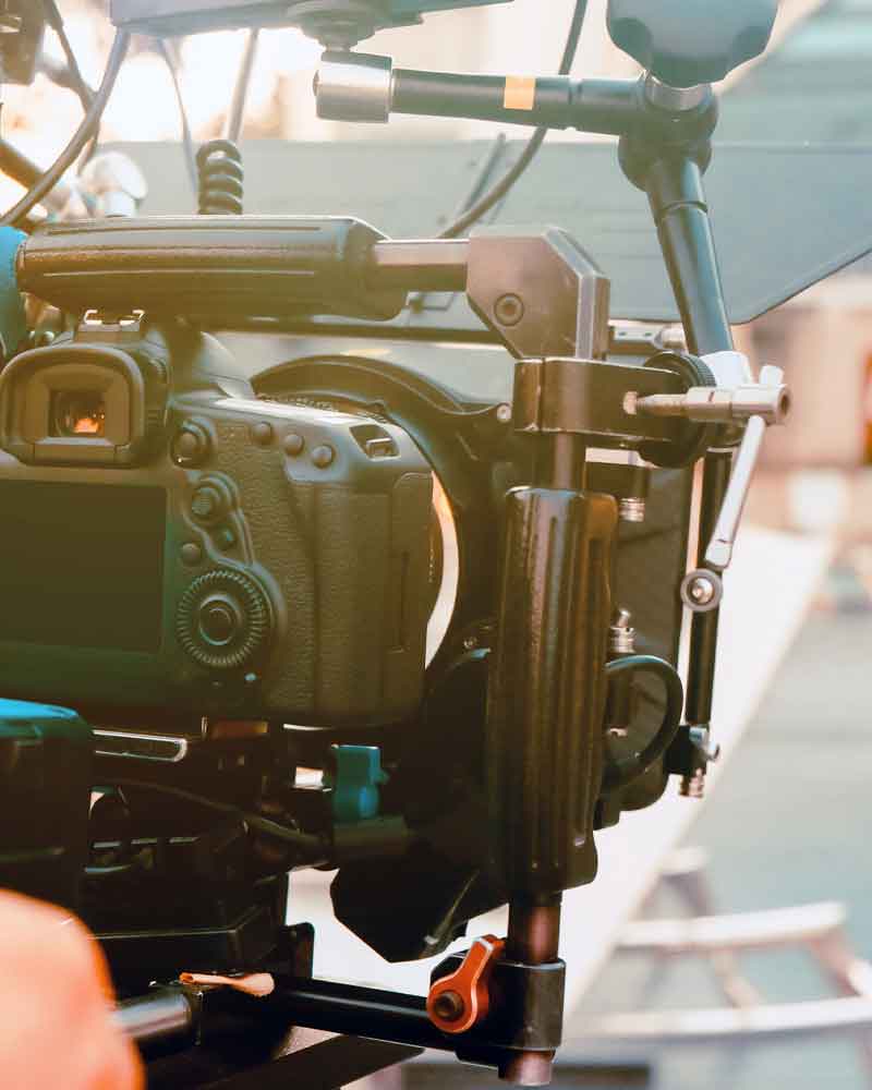 Temporary Generator Service on set for Film Crew in Vancouver